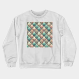 A Seamless Pattern of Pastel Colors Crewneck Sweatshirt